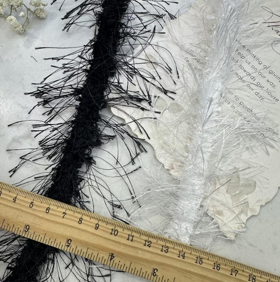 Tassel trim, Fringed trim for costume design sewing embellishment bridal trim dress coat cuff collar Sold by 1 yard
