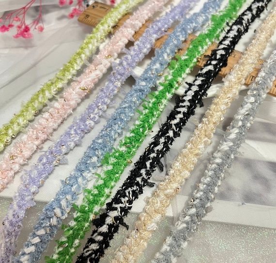 Lace trim, decor trimming for costume design sewing embellishment bridal trim headwear dress coat cuff collar bag home deco Sold by 1 yard