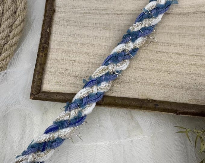 Braided Trim, Couture Bridal Embellishment Sold by 1 Yard
