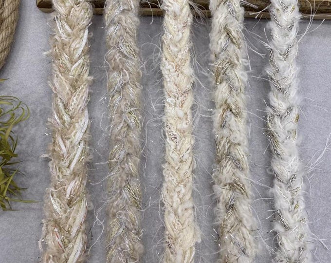 Beige Braided Lace Trim, Costume Design, Home Decor, Sold by 1 Yard