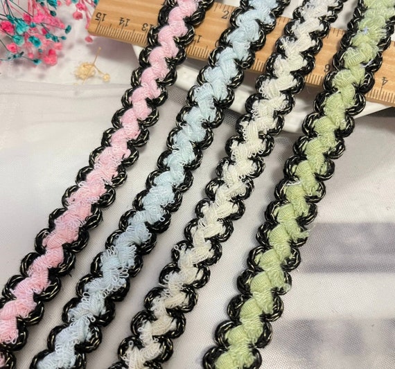 Lace trim, decor trimming for costume design sewing embellishment bridal trim headwear dress coat cuff collar bag home deco Sold by 1 yard