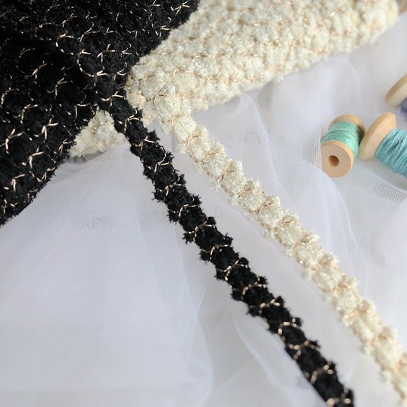 Ribbon trim, decor trimming for costume design sewing embellishment bridal trim headwear dress coat cuff collar bag home deco Sold by 1 yard