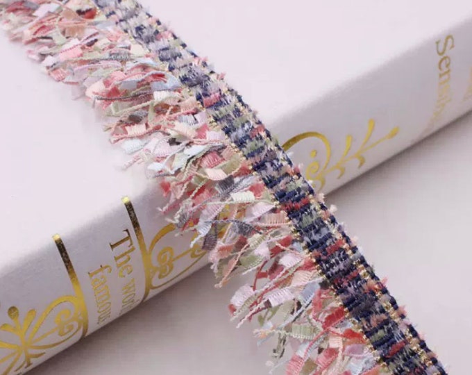 Tassel Fringe Lace Trim Ribbon, Costume & Bridal Design - 1 Yard