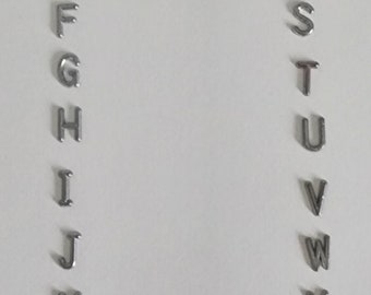 Alphabet complet (A-Z) - 26 lettres au total - 46 cents par lettre