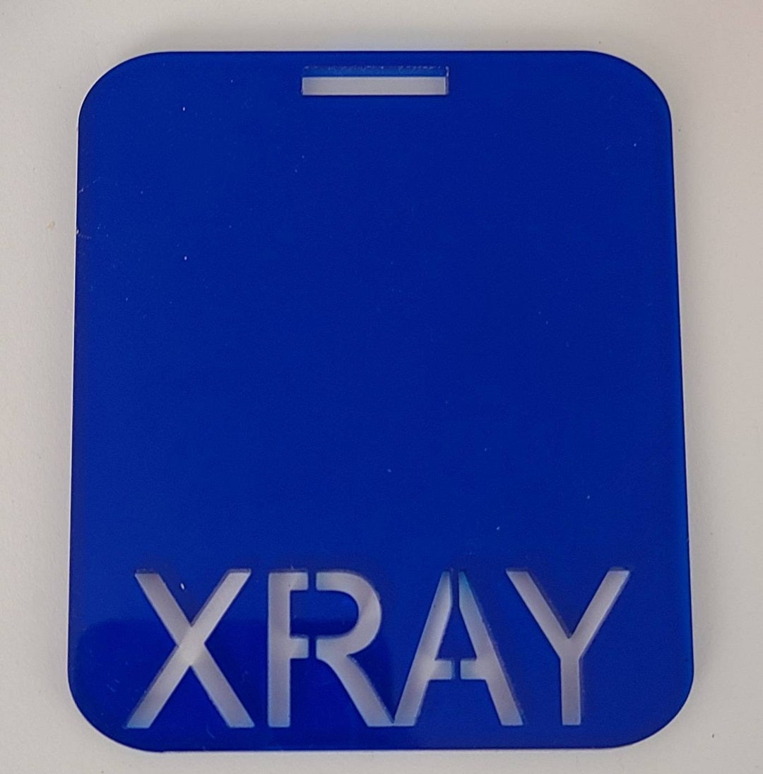 Laser Cut Marker Parker transparent Acrylic Choice of 10 Colors Xray