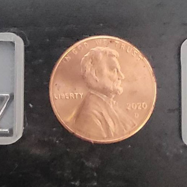 Micro Xray markers - Perfect for PNICU trays - Personalized with your choice of 2-3 initials - about the size of a US penny - 4 colors