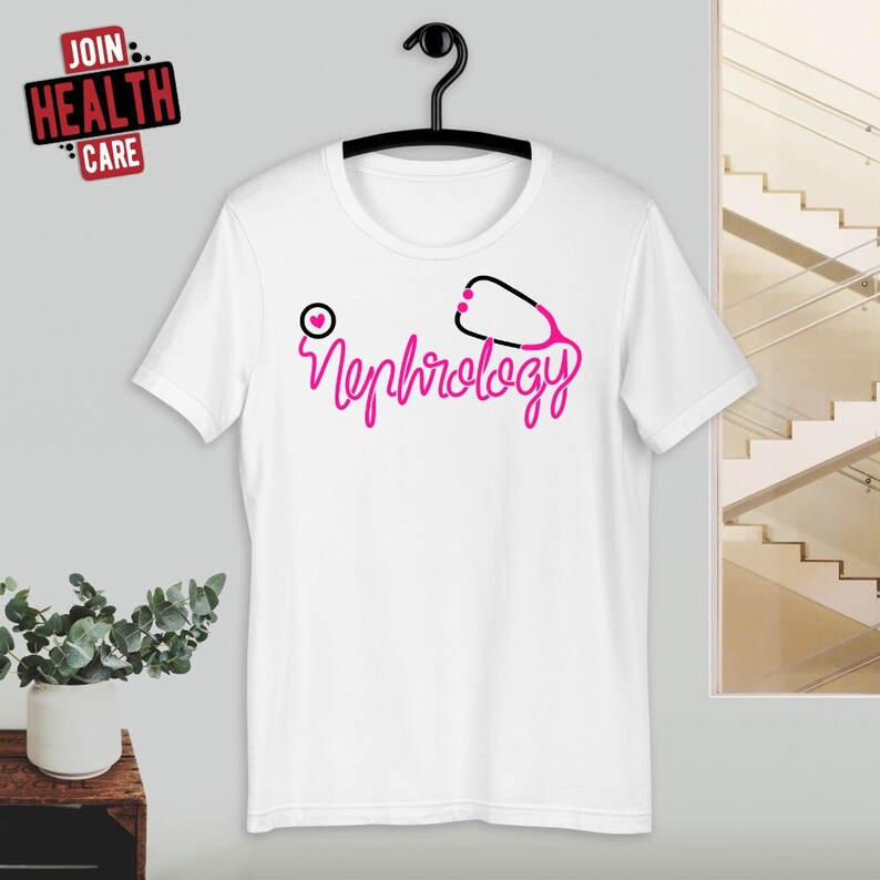 Nephrology Office Staff Shirt, Nephrologist Dialysis Nurse T-shirt ...