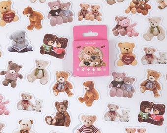 small teddy bear stickers
