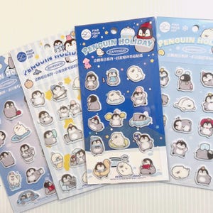 Tier Filz Aufkleber Pinguin Aufkleber Planer Dekor Scrapbooking Journaling Deco Aufkleber
