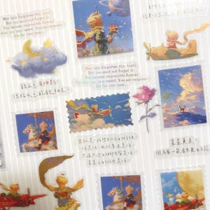 30 Stück Kleiner Prinz Sticker Pack Planer Dekor Deko Aufkleber Scrapbooking Journaling