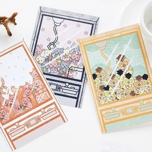 30pcs Game Postcard Set Cute Postcards Friends Happy Mail Snail Mail Friendship Greetings