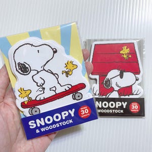 Peanuts Snoopy Memo Paper Planner Dekoracja Dziennik Harmonogram