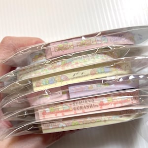 Sumikko Gurashi Origami Lucky Star Papierstreifen Kawaii Origami Cute Falting Star Strip Geschenk für Freunde Penpal