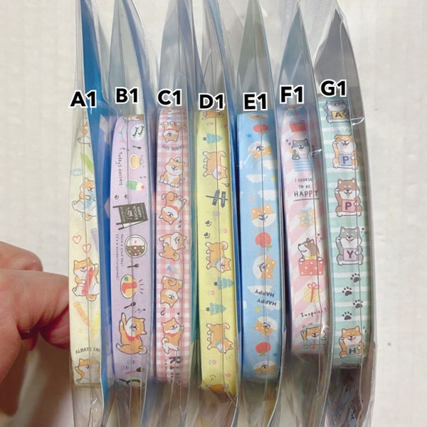 GRATIS VERZENDING Shiba Inu Origami Lucky Star Paper Strips Folding Star Strip Hond Origami Papier DIY Craft Supplies Dog Lover Gift voor haar