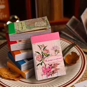 50 Stück Pflanzen Sticker Buch Blume Junk Journal Ephemera Blumen Blätter Scrapbooking Journaling Mini Sticker Planer Decor