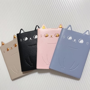 Porta-cartões para guardar adesivos de gato