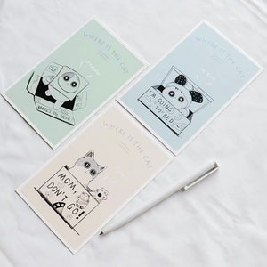 30pcs Cat Postcard Set Animal Postcards Kitty Friends Snail Mail Penpal Happy Mail Ephemera Cute Wall Decor Gift for Cat Lovers