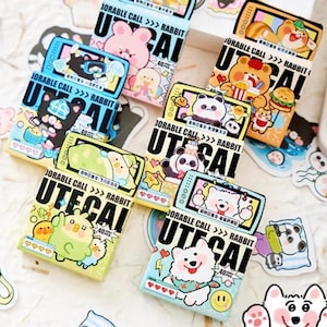 40 stücke Tier Aufkleber Pack Katze Kaninchen Vogel Panda Chipmunk Hund Bunny Planer Decor Journaling Scrapbooking Deco Aufkleber