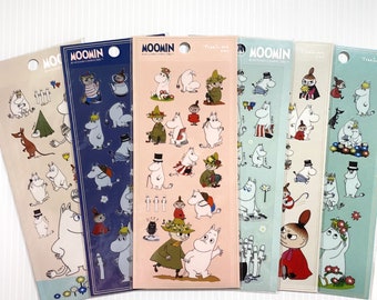 Finlayson Finnish Vintage Small Hand Towel Moomin Characters