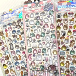 Stickers 3D Sticker fantôme mignon Nourriture Halloween Journal Scrapbooking