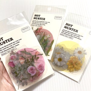 40 stuks Clear Flower Stickers Pack Rose Tulp Daisy Bloemen Planten Planner Decor Journaling Scrapbooking Tijdelijke Tuin Natuurliefhebber