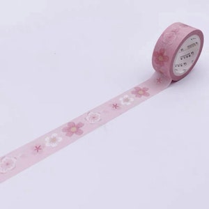 Sakura Washi Tape Frühling Masking Tape Blume Floral Kirschblüten Planer Dekor Scrapbooking Journaling