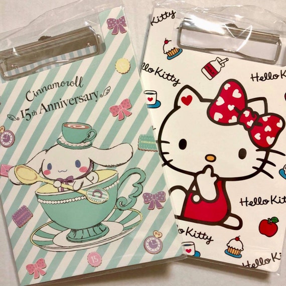 Sanrio Cinnamoroll Notes In Folder Six Designs