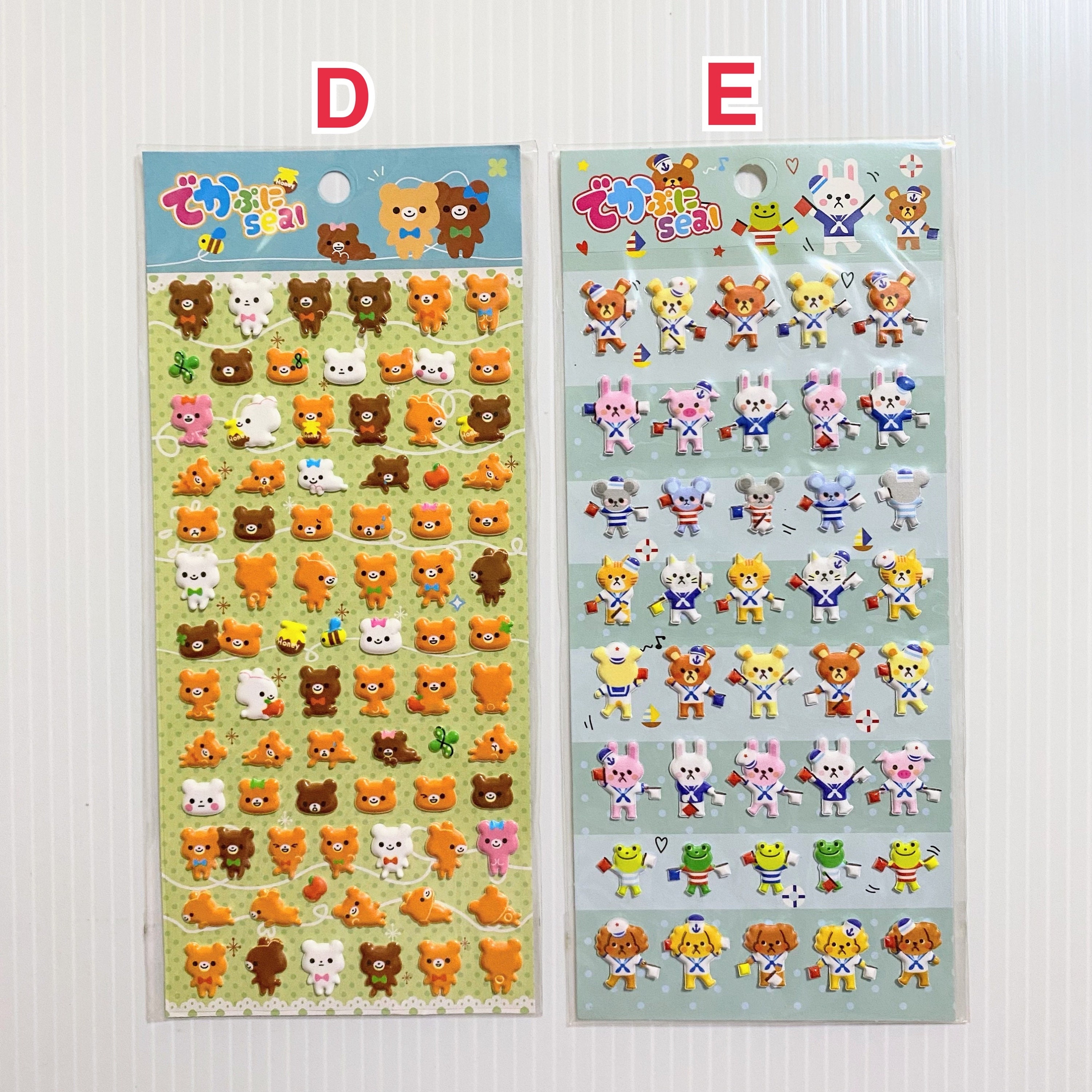 Easter Puffy Stickers for Kids, 180Pcs Cute Easter 3D Stickers for  Scrapbooking DIY Phone Diary, Including Rabbit, Egg, Carrots, Chicke and  More