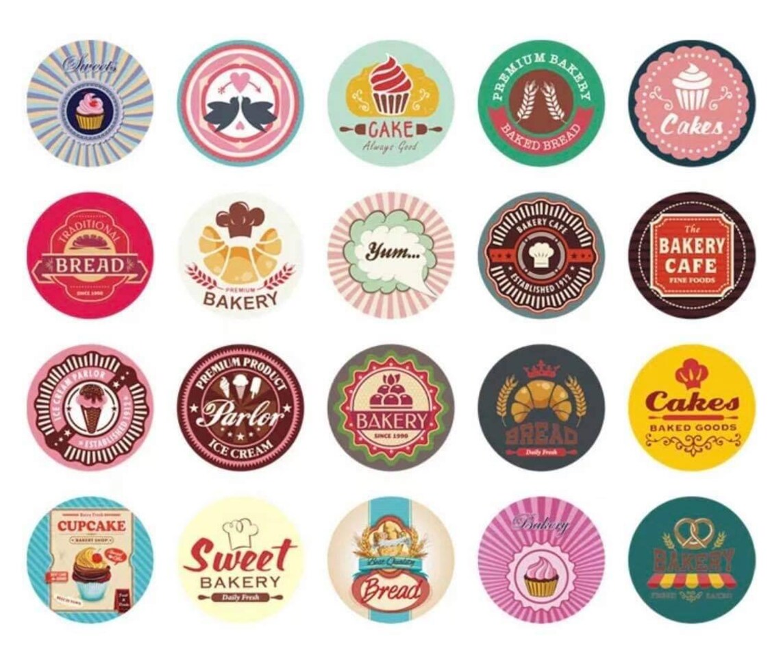 Kostenloser Versand Kuchen Aufkleber Dessert Aufkleber