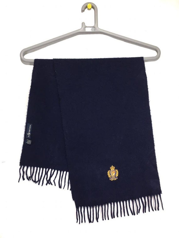 polo label scarf