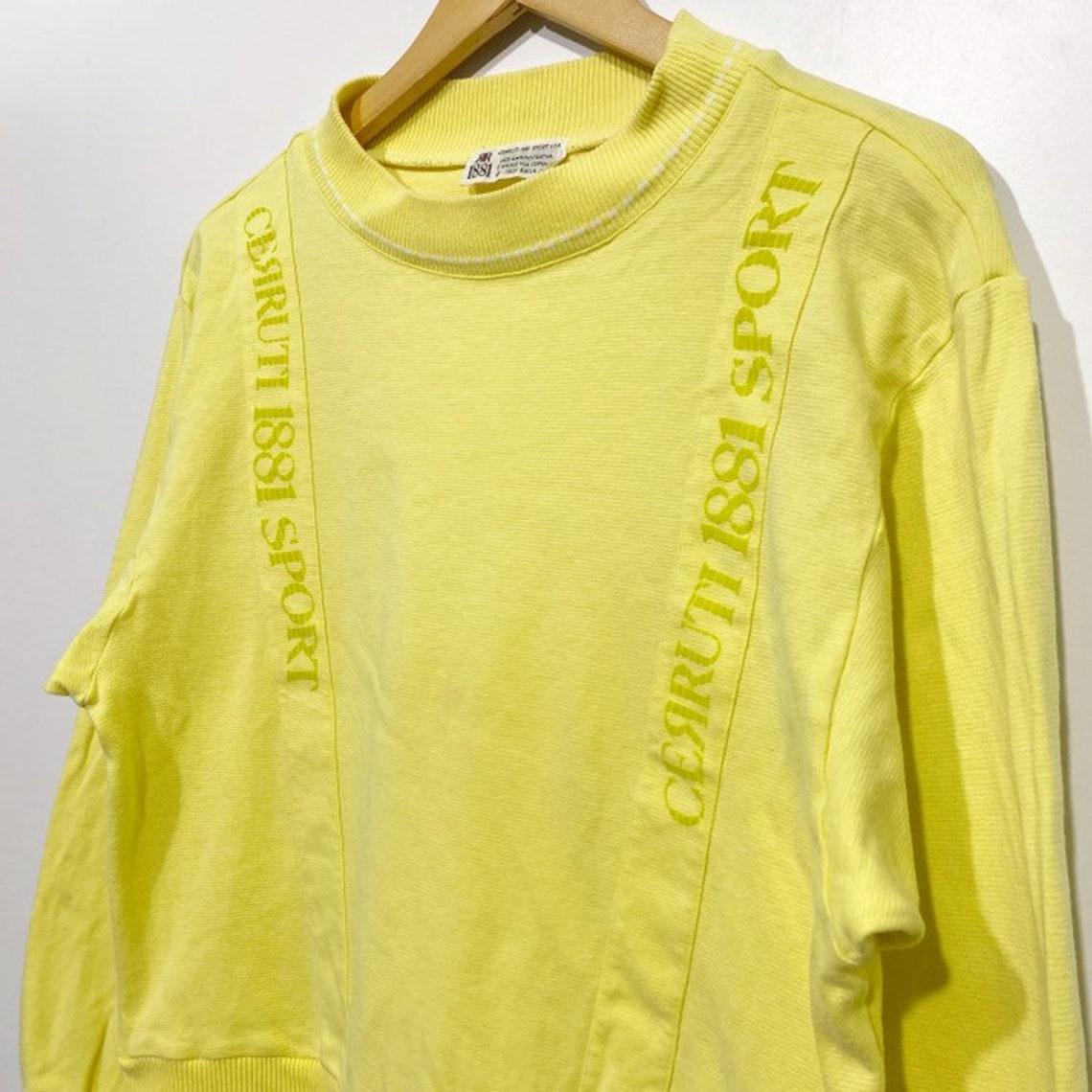 Vintage Cerruti italy Sweatshirt Pullover jumper | Etsy