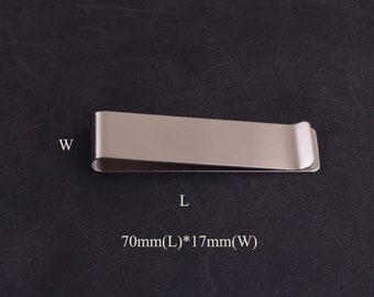 Money Clip Hardware Etsy - sil!   ver stainless steel money clip 4 pcs wallet clip for wallet making acce!   ssory for clip wallet hardware supplies