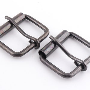 Square Strap Buckles-1 1/2&quot;(37mm)gunmetal Center Bar Buckle,metal belt buckle,adjustable buckle roller pin buckle purse buckle for bag/strap
