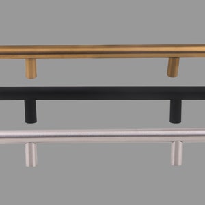 10" Silver/Gold/Black Unique Furniture Handle Kitchen Knobs Cabinet Pull Handle Drawer Contemporary Cupboard and Dresser Drawer Hardware