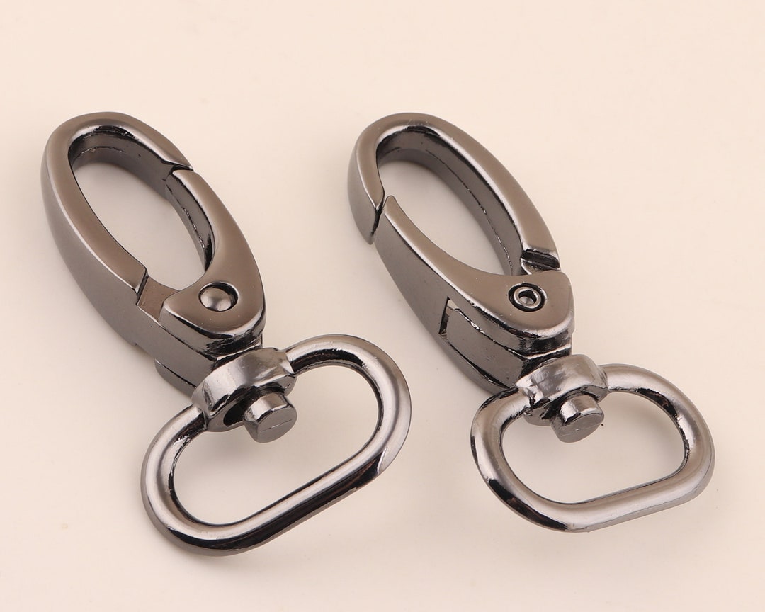 Shell Clasp Key 10 Pcs 20mm Gunmetal Lobster Swivel Clasps,hook Clasps Claws Carabiner ...
