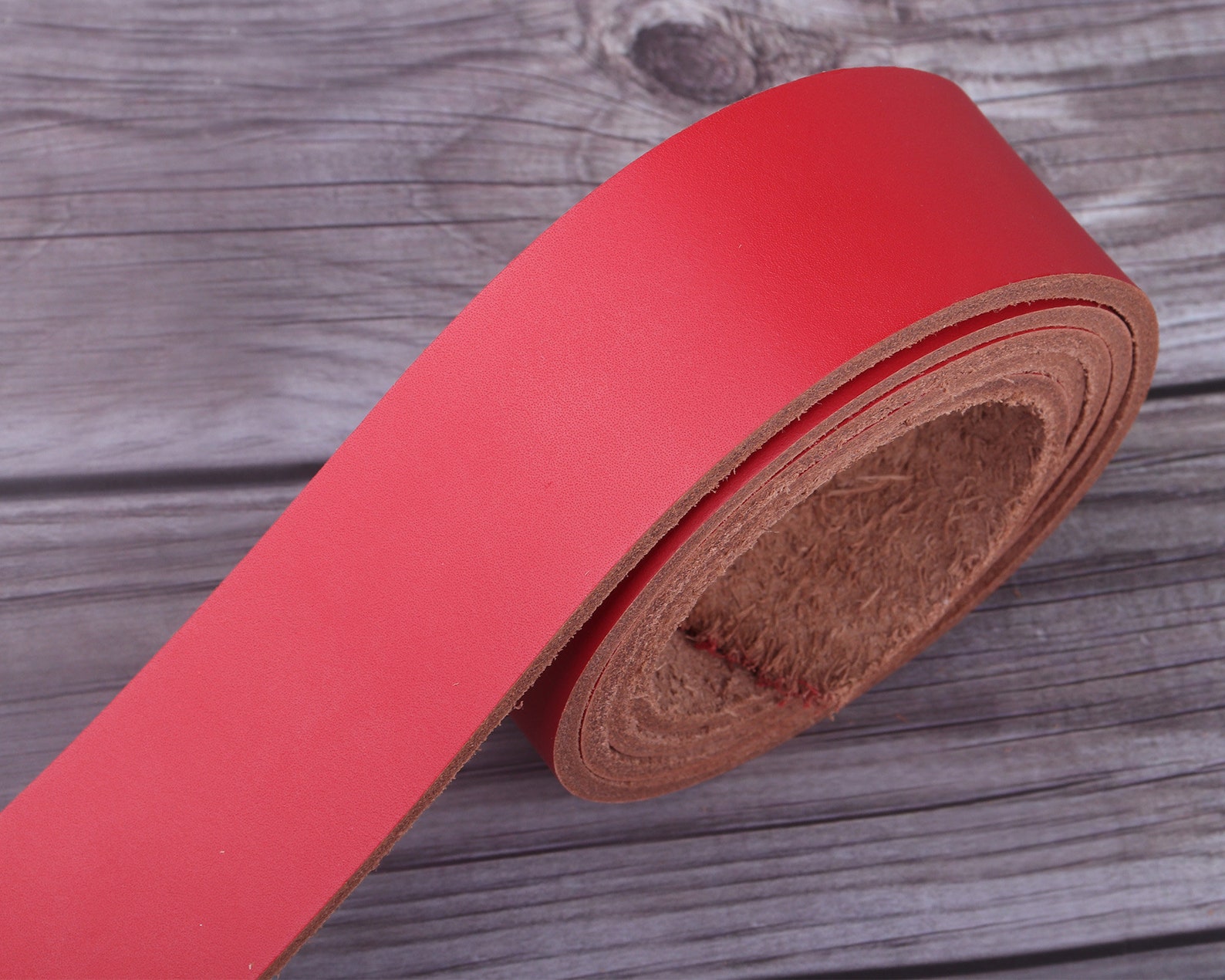 Natural Leather Strip 1 Inch Widelong Leather Strapbelt Etsy