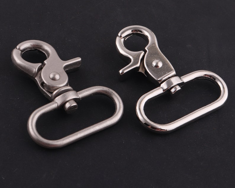 32 mm Swivel lobster clasp claw,Swivel Hook Keychain,swivel clasp lanyard clips snap hook lobster clips push gate hook for bag leather craft
