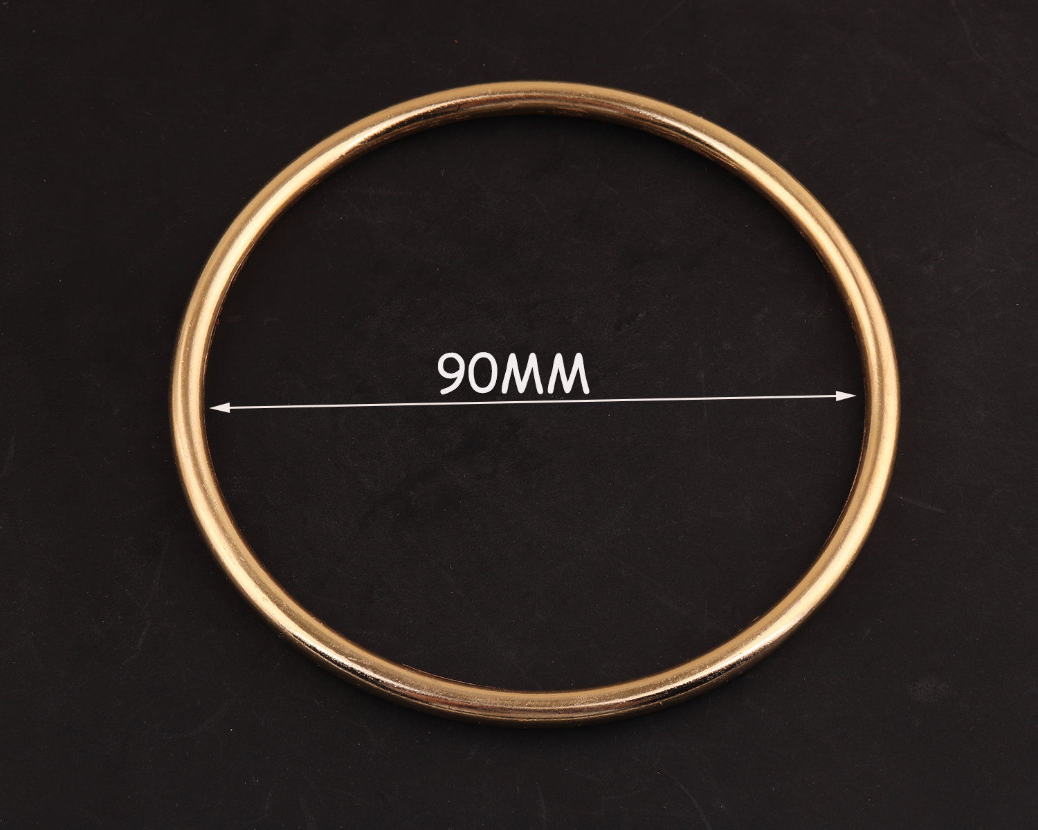 90 Mm Large Round Ring Closed Ring Metal Jumbo Gold O Ring O Buckle O ...