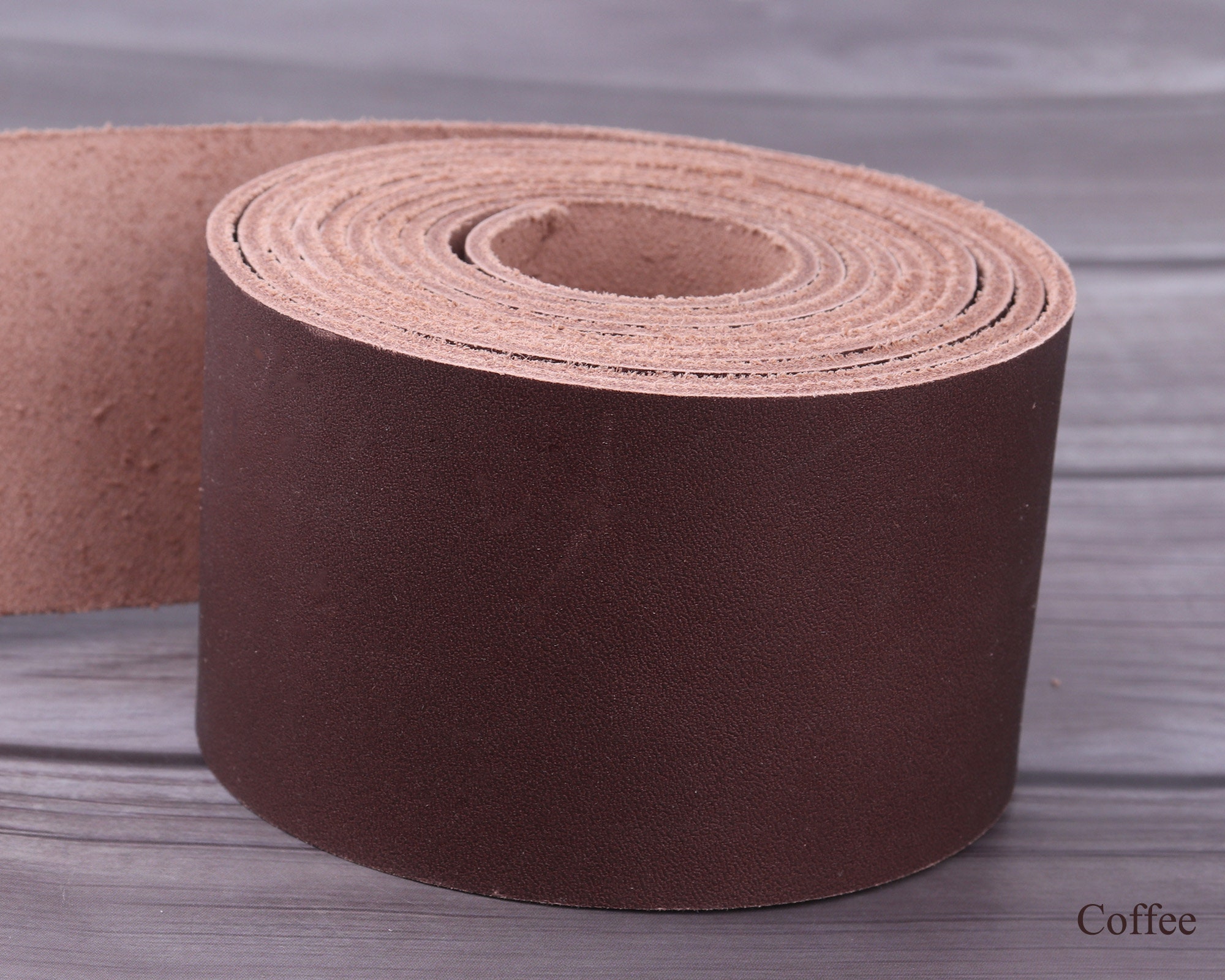 Sepici Leather Strap Natural 1/2" Inch To 4" Wide, 60-70 Inches Long (Heavy Weight) (2") : Buy Online At Best Price In KSA - Souq Is Now