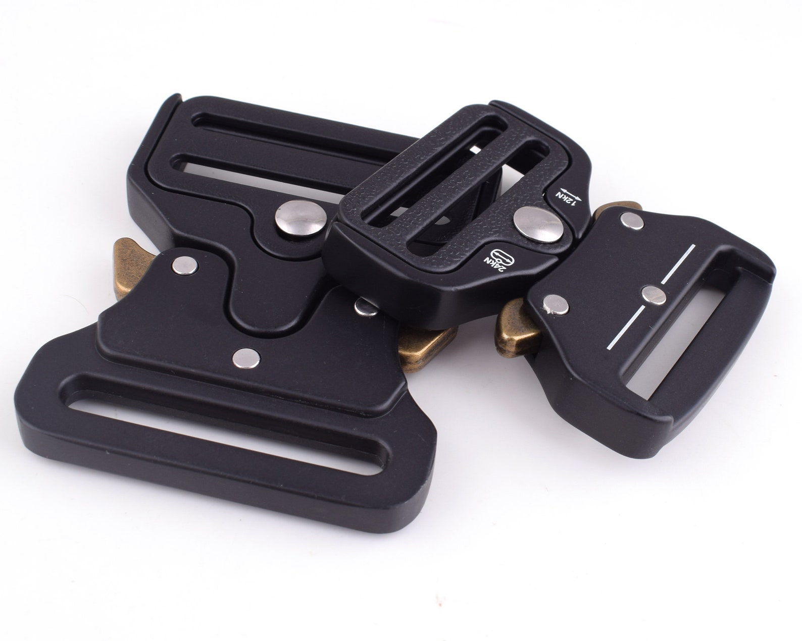 39mm/44mm Black Metal Side Quick Release Buckle Clip for Etsy