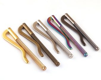 4pcs Spring Metal Money Clip 75*16mm for Wallet Making Wallet Hardware ...