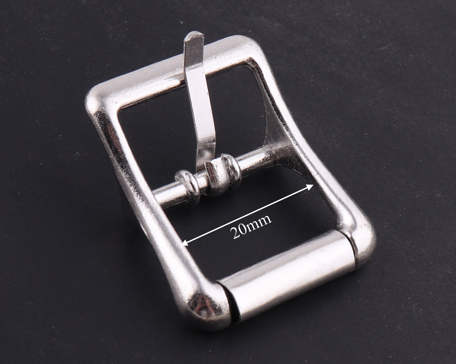 3/420 Mmsilver and Rode Gold Square Belt Buckle Single Etsy