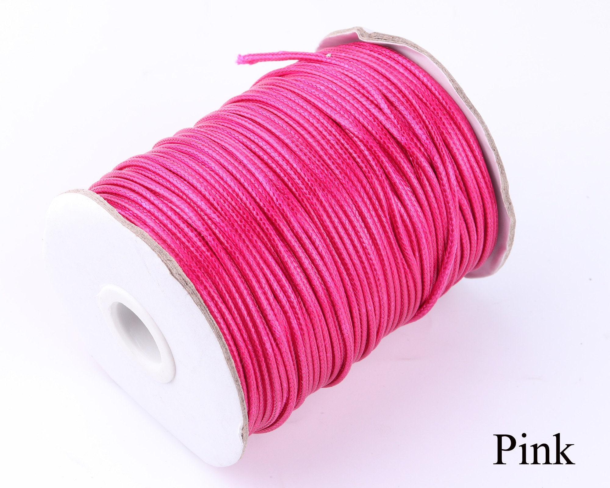 Korea Waxed Polyester Cord 2mm Thread Wire,beading Bracelet
