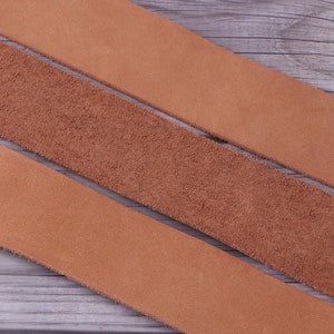 38mm wide Brown Natural leather straps-Long Leather Strip,Purse Strap,Handles Bag Strap,natural Leather Belt,Genuine Leather,Italian Leather