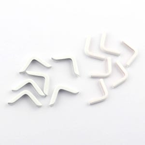 Metal Book Corners Protectors Scrapbooking Albums Decorative Corner Menus Folders Corner Photo Frame Bookbinding Corner Craft Supplies DIY