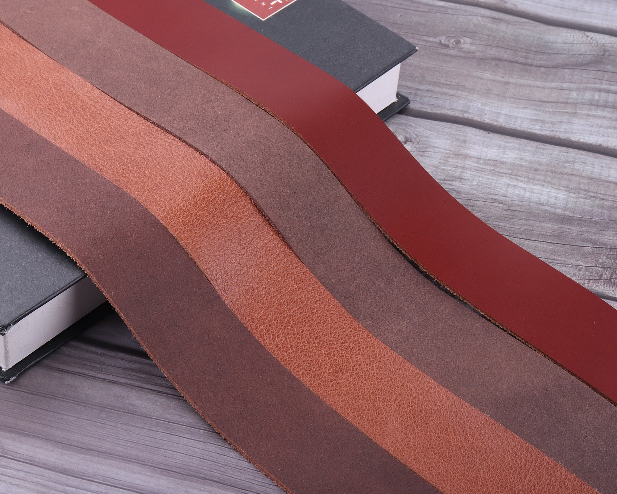 1 1/2 inch 38mmwide genuine leather striplong leather Etsy