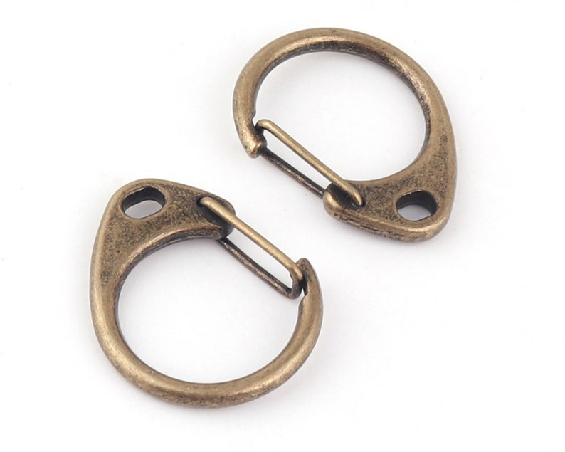 18mm Silver/bronze/gold Lobster Claspsrainbow Swivel Lobster Etsy