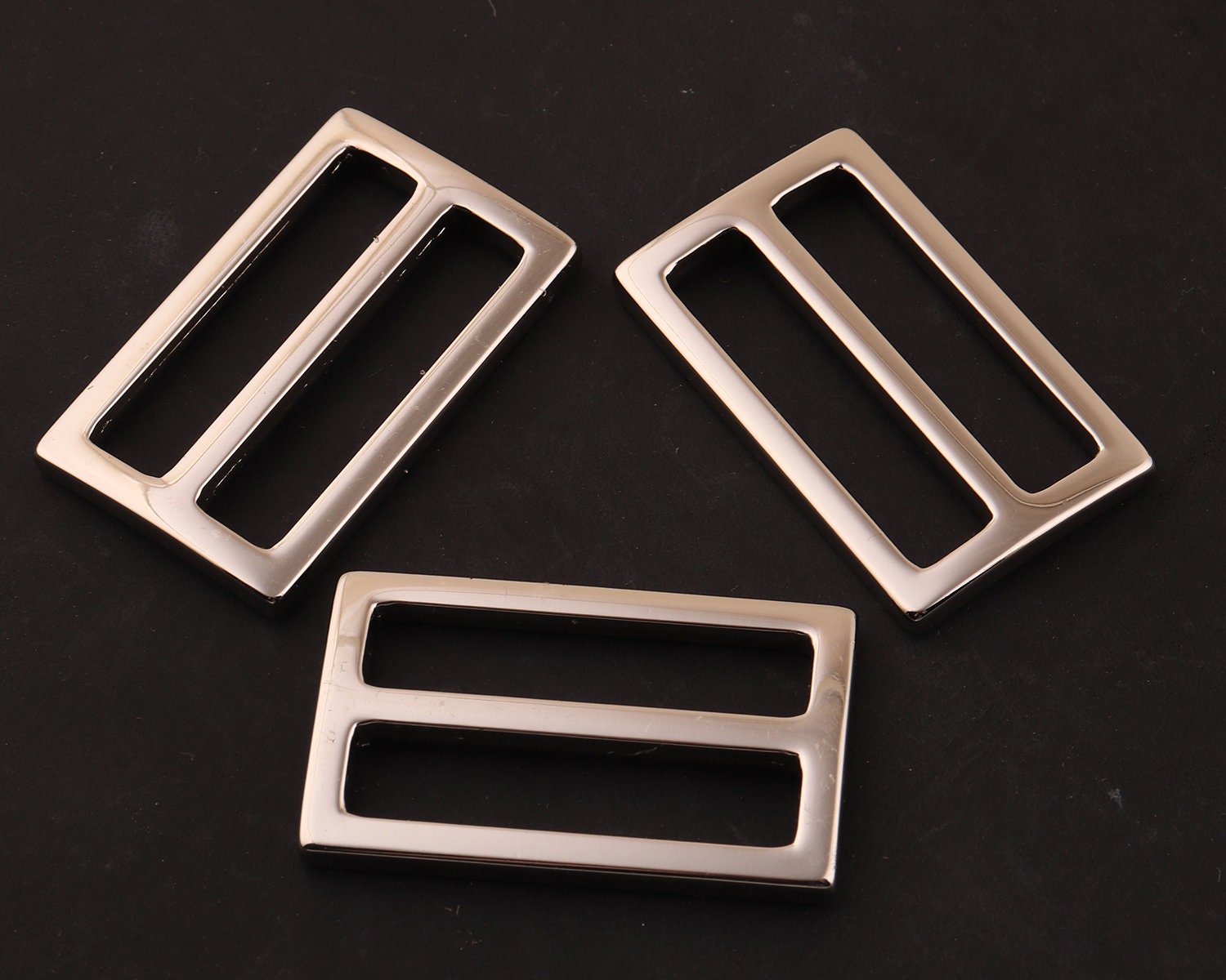 35mm Silver Slider Adjuster Buckle Metalslide Belt Buckle Tri Etsy UK