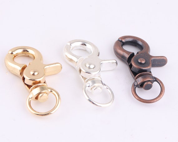 Swivel Clip-trigger Clasp-key Ring Clip,key Chain Findings,1147 Mm Swivel  Hook,zinc Alloy Trigger Snap Hook-keychain Hook/lobster Clasp 