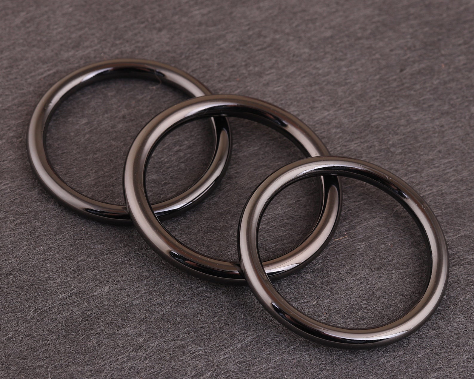 Metal O Rings 30mm Purse Ring Round Rings Gold O Ring Gunmetal Etsy